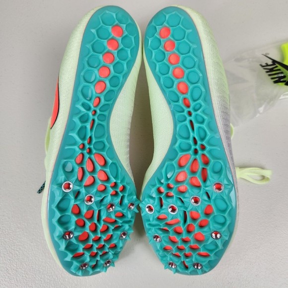 NEW Nike Zoom Ja Fly 3 Volt Orange Track Spikes 865633-700 Size Men 5.5 Women 7 - Picture 8 of 10